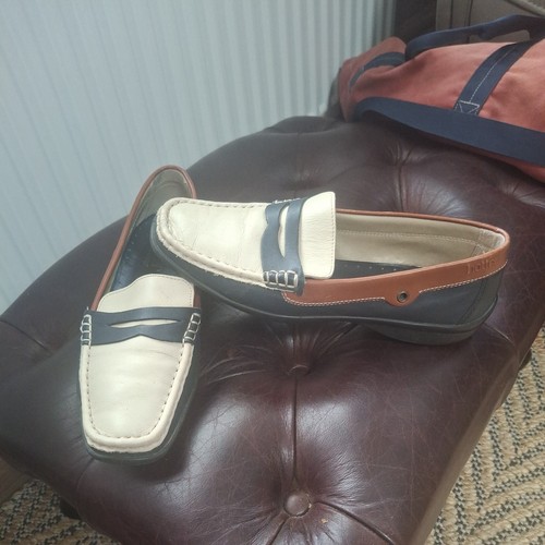 Womens hotter cream loafer - hotter,