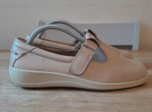 Hotter sunset cream - cream, leather